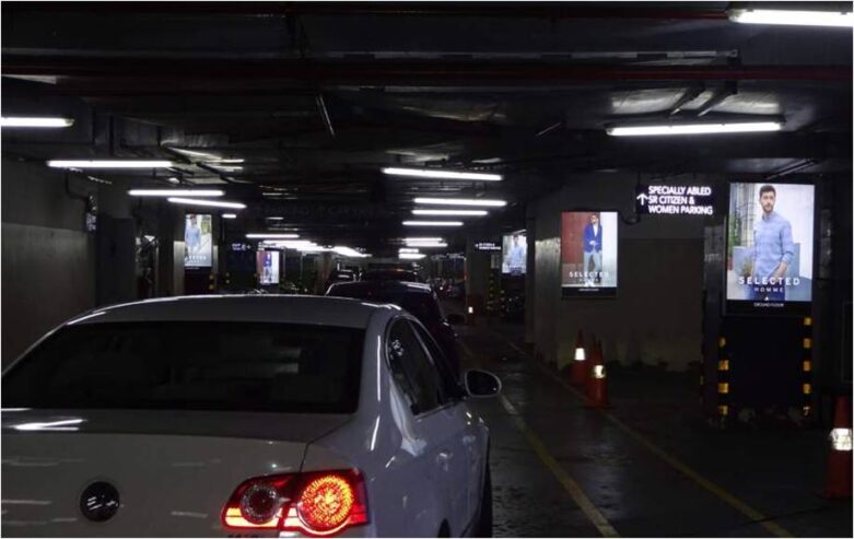 Mall of India Pillar boards(Complete Parking Area LG)