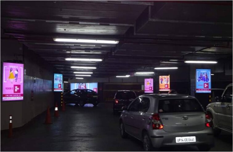 Mall of India Pillar boards(Complete Parking Area P1)